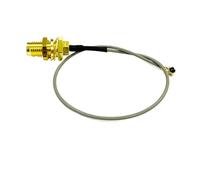 ROBAUN 1 cable de conexión hembra RP-SMA con conmutador U.FL de 15 cm/20 cm/30 cm for enrutador inalámbrico con tarjeta PCI(20cm)
