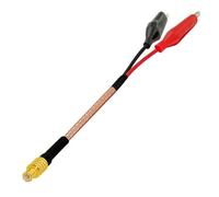 ROBAUN 1 Cable de extensión de Prueba SMA Mcx Mmcx Bnc N Tnc UHF Macho Hembra a Pinza de cocodrilo RG316 de 30 cm(MCX Male,50CM)