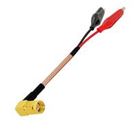 ROBAUN 1 cable de extensión de prueba SMA Mcx Mmcx Bnc N Tnc Uhf macho hembra a pinza de cocodrilo RG316 de 30 cm(SMA male RA,30CM)