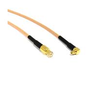 ROBAUN 1 Cable de módem inalámbrico MCX, Interruptor Macho, Conector MMCX, Adaptador de coleta en ángulo Recto de 15 cm/30 cm/50 cm(MCX Straight,100cm)