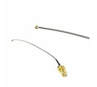 ROBAUN 1 Cable Flexible con Conector Macho a SMA Hembra de Superficie UFL de 15 cm y 30 cm for módem inalámbrico(15cm)