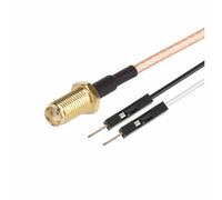 ROBAUN 1 conector de enchufe macho/hembra RF SMA/SMB, adaptador de cable de prueba RG316 de 20 cm(SMAK-J,30CM)