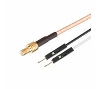 ROBAUN 1 conector de enchufe macho/hembra RF SMA/SMB, adaptador de cable de prueba RG316 de 20 cm(SMBJ-J,50CM)