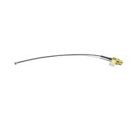 ROBAUN 1 Conector Hembra PCB U.FL/MHF4 a SMA/Cable Flexible RP SMA de 10 cm/15 cm/20 cm/30 cm for Antena de módem inalámbrico(Type1,20cm)