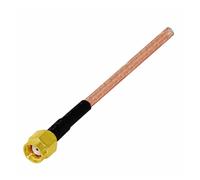 ROBAUN 1 conector SMA macho/hembra/RP for cable RG316, otro extremo sin conector/expuesto/soldadura con horquilla(RPSMAJ-none,100cm)