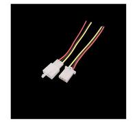 ROBAUN 1 par de Conectores Macho y Hembra for Cable eléctrico de conexión automotriz de 2,8 mm, 2, 3, 4, 6 o 9 Pines, for Motocicleta y Coche.(3Pin 1Pair)