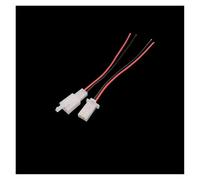 ROBAUN 1 par de Conectores Macho y Hembra for Cable eléctrico de conexión automotriz de 2,8 mm, 2, 3, 4, 6 o 9 Pines, for Motocicleta y Coche.(2Pin 1Pair)