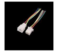 ROBAUN 1 par de Conectores Macho y Hembra for Cable eléctrico de conexión automotriz de 2,8 mm, 2, 3, 4, 6 o 9 Pines, for Motocicleta y Coche.(6Pin 1Pair)