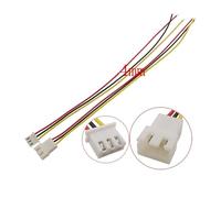 ROBAUN 10 Conectores de Cable de 3 Pines Macho y Hembra XH, Paso de 2,54 mm, Longitud del Cable: 20 cm, Calibre 26 AWG.(5 Male 5 Female)