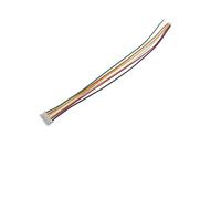 ROBAUN 10 Conectores de Cable PH de 2,0 mm de Paso, 2/3/4/5/6 Pines Macho/Hembra, 26 AWG, Cables electrónicos de 20 cm(6Pin 10Male)