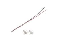 ROBAUN 10 Conectores de Cable PH de 2,0 mm de Paso, 2/3/4/5/6 Pines Macho/Hembra, 26 AWG, Cables electrónicos de 20 cm(2Pin 10Female)