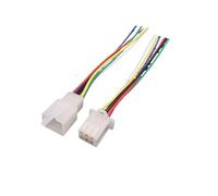 ROBAUN 10 Pares de Conectores Macho y Hembra de 2,8 mm, 2, 3, 4, 6 y 9 Pines for Cable eléctrico automotriz, Terminal de Enchufe for Motocicleta y Coche.(6Pin)