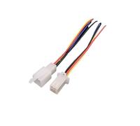 ROBAUN 10 Pares de Conectores Macho y Hembra de 2,8 mm, 2, 3, 4, 6 y 9 Pines for Cable eléctrico automotriz, Terminal de Enchufe for Motocicleta y Coche.(4Pin)