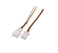 ROBAUN 10 Pares de Conectores Macho y Hembra de 2,8 mm, 2, 3, 4, 6 y 9 Pines for Cable eléctrico automotriz, Terminal de Enchufe for Motocicleta y Coche.(3Pin)