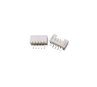 ROBAUN 100 conectores macho PH 2.0 de 2, 3, 4 y 5 pines con paso de 2,0 mm, carcasa de plástico blanca, terminales PCB PH2.0(5Pin Male)