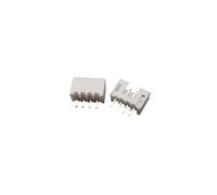 ROBAUN 100 Conectores Macho PH 2.0 de 2, 3, 4 y 5 Pines con Paso de 2,0 mm, Carcasa de plástico Blanca, terminales PCB PH2.0(4Pin Male)
