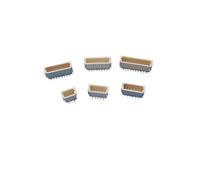 ROBAUN 100 conectores macho SH de 1,0 mm de paso, 2, 3, 4, 5, 6, 7, 8, 9 y 10 pines, tipo carcasa vertical/horizontal.(Vertical,5M)