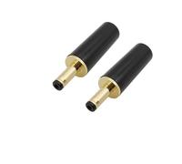 ROBAUN 2 conectores macho de CC de 5,5 x 2,5 mm, 5,5 x 2,1 mm, 4 x 1,7 mm y 3,5 x 1,35 mm. Conector adaptador de CC con cable de soldadura for bricolaje.(3.5x1.35mm)