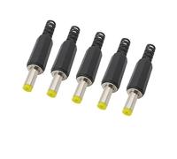 ROBAUN 5 Conectores Macho de CC de 3,5 x 1,3 mm, 4,0 x 1,7 mm, 4,8 x 1,7 mm, 5,5 x 2,1 mm, 5,5 x 2,5 mm y 6,5 x 4,4 mm for Cable de Soldadura.(4.8x1.7mm)
