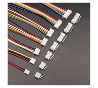 ROBAUN 5 juegos de conectores PH2.0 de 2,0 mm de paso, 2/3/4/5/6/7/8 pines, conector hembra y macho con cable de 26 AWG.(Length 200mm,2Pin)