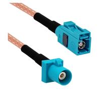 ROBAUN Adaptador de cable de coleta macho hembra tipo Z universal azul a conector SMA RG316 de 15 cm/30 cm/50 cm/100 cm(Type14,30CM)