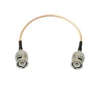 ROBAUN Adaptador de Cable de conexión en Espiral BNC Macho a Conector Hembra RG316 de 15 cm, 30 cm, 50 cm y 100 cm(BNCJ-BNCJ,300CM)