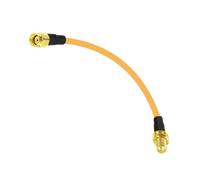 ROBAUN Adaptador de cable de extensión de enrutador RP SMA macho a hembra inversa RG316 RG174 RG178 RG58 RG142(RG142,500CM)