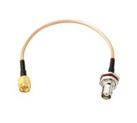 ROBAUN Adaptador de cable flexible con conector macho hembra SMA a conector BNC RG316 de 15 cm/30 cm/50 cm/100 cm(SMAJ-BNCK,50cm)