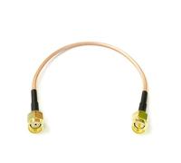 ROBAUN Adaptador de cable flexible con conector SMA macho a conector RP con conector hembra RG316 de 15 cm/30 cm/50 cm for extensión de antena(30cm)