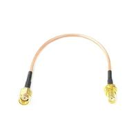 ROBAUN Adaptador de cable flexible con orificio interior for conector macho RP SMA, tuerca hembra SMA, RG316, 15 cm/30 cm/50 cm, for antena inalámbrica(30CM)