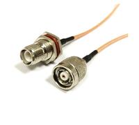 ROBAUN Adaptador de Cable Puente TNC Macho Hembra a Conector TNC RG316 de 15 cm/30 cm/50 cm/100 cm for módem inalámbrico(RPTNCJ-RPTNCK,100cm)