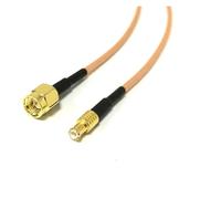 ROBAUN Adaptador de cable recto con conector macho SMA a conector macho MCX RG316 RG174 RG178 de 15 cm y 6 pulgadas(RG316,500CM)