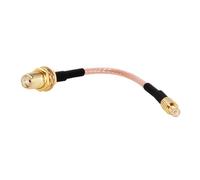 ROBAUN Adaptador de Cable Recto SMA Hembra a MCX Macho RG316 de 15 cm y 6 Pulgadas for enrutador inalámbrico(RG316,500CM)