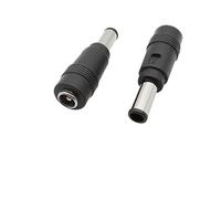 ROBAUN Adaptador de corriente continua (macho a hembra): 6,0 x 4,4 mm, 6,3 x 3,0 mm, 5,5 x 2,5 mm, 5,5 x 2,1 mm, 5,5 x 1,7 mm, 4,8 x 1,7 mm, 4,0 x 1,7 mm, 3,5 x 1,35 mm. Conector for portátil.(A,2Pcs)