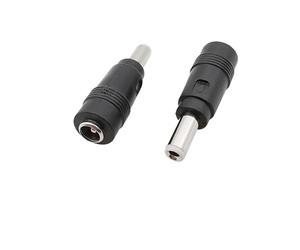 ROBAUN Adaptador de corriente continua (macho a hembra): 6,0 x 4,4 mm, 6,3 x 3,0 mm, 5,5 x 2,5 mm, 5,5 x 2,1 mm, 5,5 x 1,7 mm, 4,8 x 1,7 mm, 4,0 x 1,7 mm, 3,5 x 1,35 mm. Conector for portátil.(C,5Pcs)