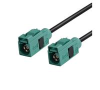 ROBAUN Cable Adaptador de coleta Hembra a Hembra RG174 de 15 cm, 30 cm, 50 cm y 100 cm F-kr- A/B/C/D/E/F/G/H/I/K/Z(E Female,50CM)