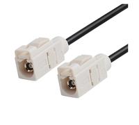 ROBAUN Cable Adaptador de coleta Hembra a Hembra RG174 de 15 cm, 30 cm, 50 cm y 100 cm F-kr- A/B/C/D/E/F/G/H/I/K/Z(B Female,100CM)