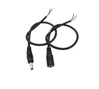 ROBAUN Cable conector de alimentación de CC macho y hembra de 3,5 mm x 1,35 mm, cable de extensión for tira de luz.(1 Male 1 Female)