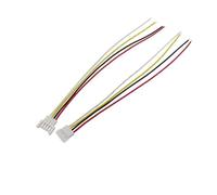 ROBAUN Cable Conector MX de 2,0 mm, 2/3/4 Pines, Macho y Hembra, 10 Pares, Calibre 26 AWG, 15 cm(4Pin 10Pair)