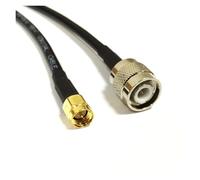 ROBAUN Cable de antena Wifi, interruptor SMA, conector macho TNC, adaptador de coleta RG316 RG178 RG58, venta al por mayor, 15 cm/30 cm/50 cm/100 cm(RG58,50cm)