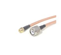 ROBAUN Cable de antena Wifi, interruptor SMA, conector macho TNC, adaptador de coleta RG316 RG178 RG58, venta al por mayor, 15 cm/30 cm/50 cm/100 cm(RG142,500cm)