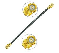 ROBAUN Cable de conexión en Espiral con Conector SMA Macho y Hembra, 10 cm, 20 cm y 30 cm, U.FL, de 1,37 mm, for enrutador inalámbrico con Tarjeta PCI(IPX-IPX,20CM)