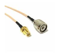 ROBAUN Cable de conexión en espiral inversa SMA macho hembra RP interruptor TNC RG316 15CM/30CM/50CM/100CM(SMAK-TNCJ,30CM)
