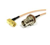 ROBAUN Cable de conexión en Espiral inversa SMA Macho Hembra RP Interruptor TNC RG316 15CM/30CM/50CM/100CM(SMAJW-TNCK,30CM)