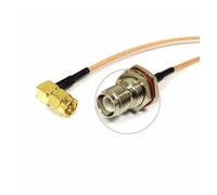 ROBAUN Cable de conexión en espiral inversa SMA macho hembra RP interruptor TNC RG316 15CM/30CM/50CM/100CM(SMAJW-RPTNCK,100CM)
