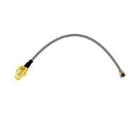 ROBAUN Cable de conexión en Espiral Macho U.FL a SMA/BNC/TNC Hembra de 1,13 mm for extensión de enrutador inalámbrico con Tarjeta PCI(RP SMA Female,20cm)
