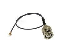 ROBAUN Cable de conexión en espiral macho U.FL a SMA/BNC/TNC hembra de 1,13 mm for extensión de enrutador inalámbrico con tarjeta PCI(BNC male,10cm)
