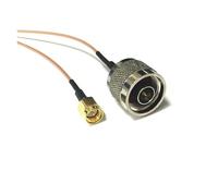 ROBAUN Cable de extensión coaxial RG316 RG58 RG142 SMA a N Macho, Cable Puente for Antena Externa de 15 cm/30 cm/50 cm/100 cm(RG178,50CM)