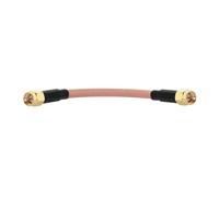 ROBAUN Cable de extensión con conector macho SMA a conector macho SMA RG174 RG178 RG316 RG58 RG142(RG142,500CM)