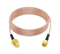 ROBAUN Cable de extensión con conector SMA macho a hembra for RG174, RG178, RG316, RG58, RG142(RG178,1000CM)